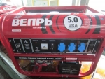  Бензиновый генератор  Вепрь АБП5-230ВФ-БСГК